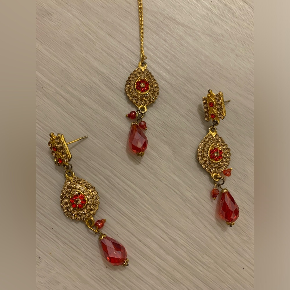 Three piece  Indian jewelry is everything